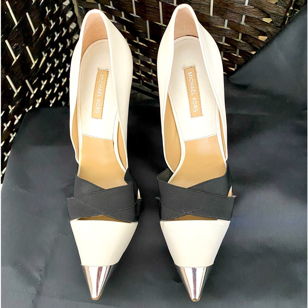 MICHAEL KORS metal tip stilettos